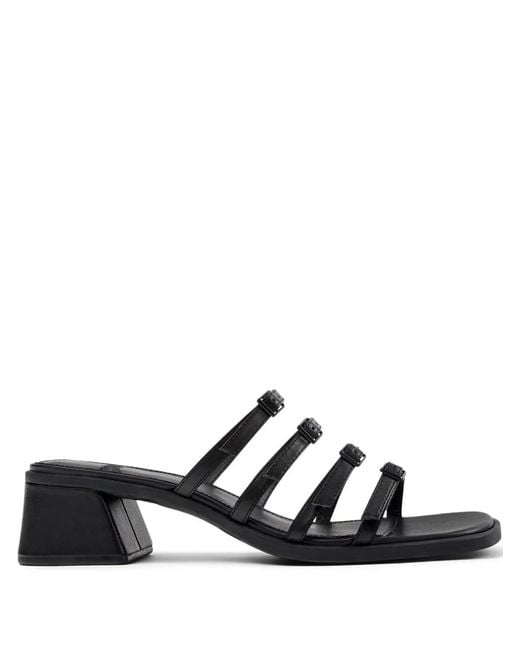 Camper Black Kora Strappy Sandals