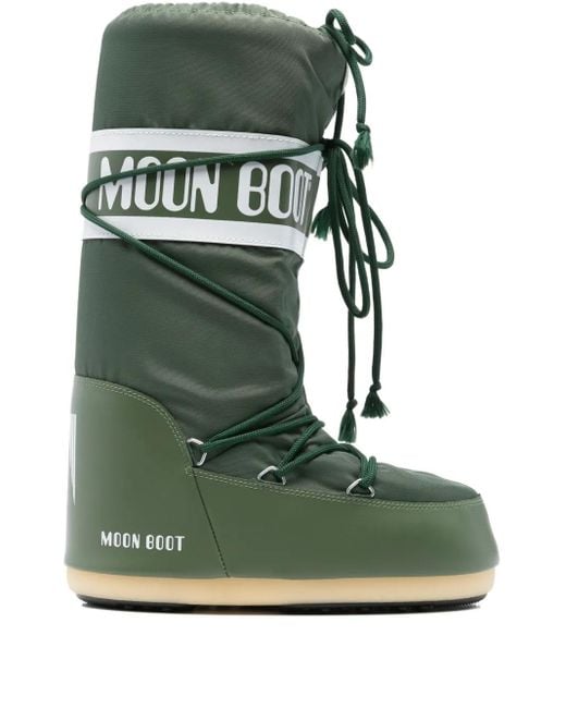 Moon Boot Green Icon Stiefel