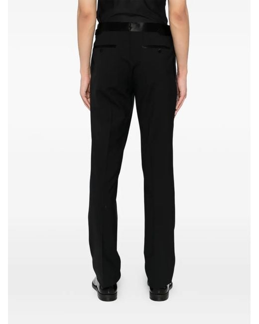 Tom Ford Black Shelton Tailored Trousers for men