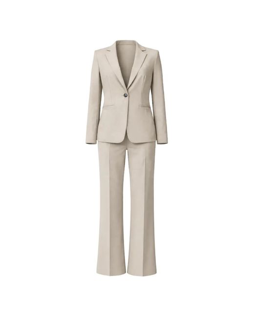 Marella White Single-Breasted Suit