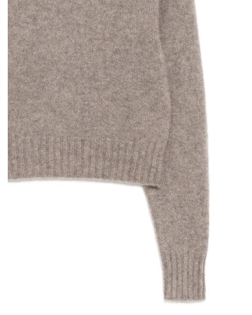 James Perse Natural Pull Léger En Maille Texturée