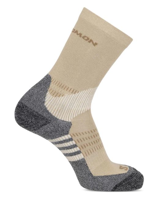 Salomon White X Ultra Access Two-Tone Socks for men