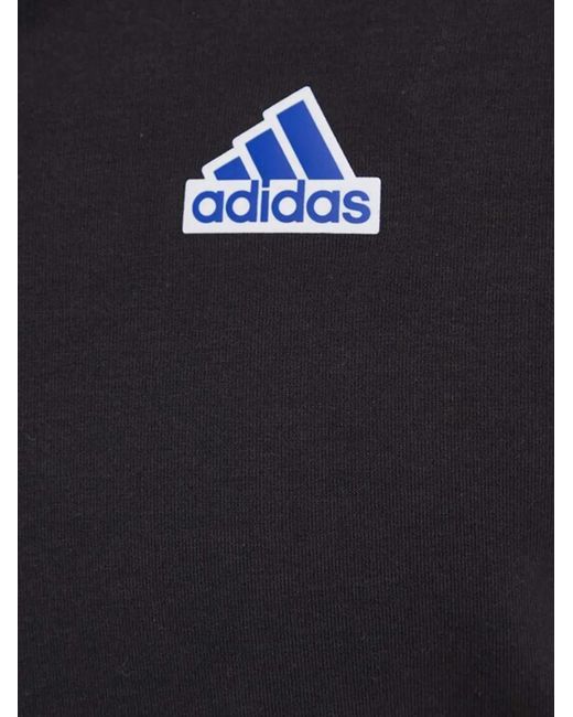 Adidas Blue Sweat Zippé À Logo for men