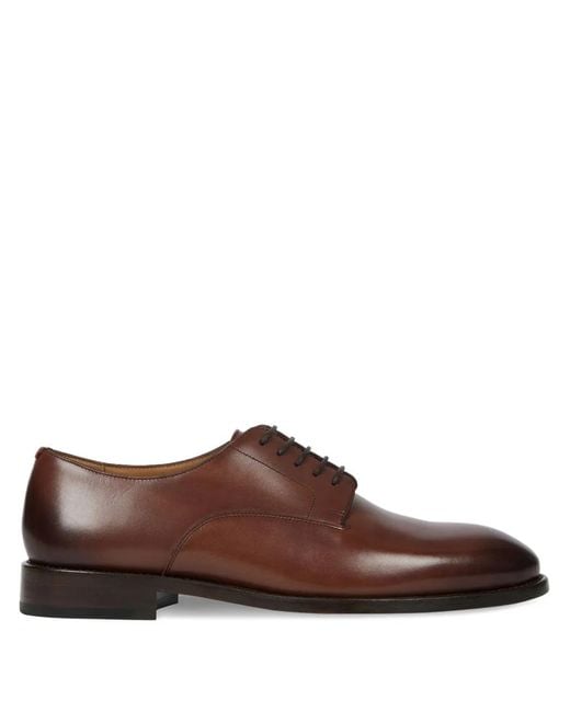 Derby Stringate di Paul Smith in Brown da Uomo