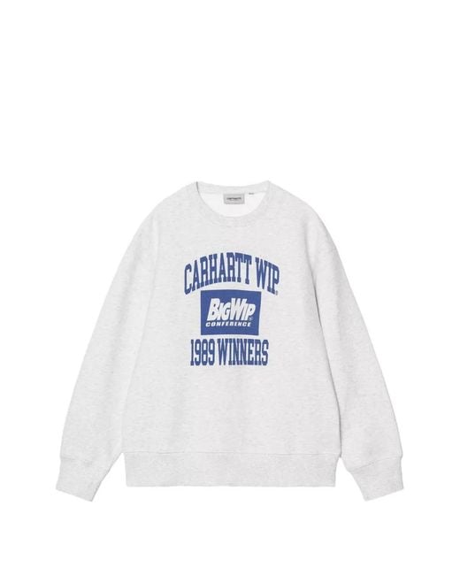 Carhartt White 1989 Winners Graphic-Print Sweater for men