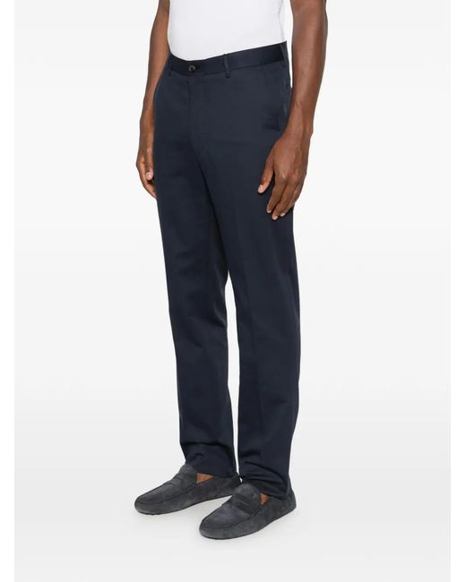 Corneliani Blue Edge Trousers for men