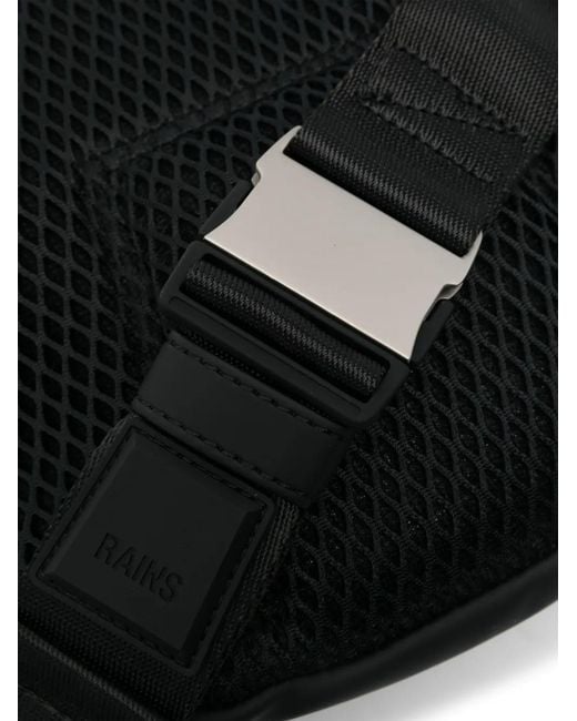 Rains Black Valera Micro Belt Bag