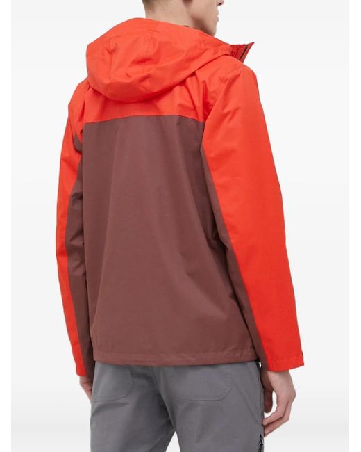 Columbia Red Hikebound Ii Hooded Two-Tone Jacket for men