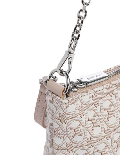 Coccinelle White Aura Tote Bag