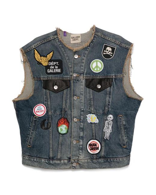 GALLERY DEPT. Blue Denim Waistcoat