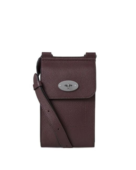 Borsa Messenger Antony Mini di Mulberry in Purple da Uomo