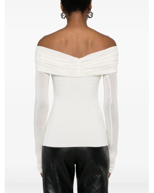 MANURI White Amara Blouse