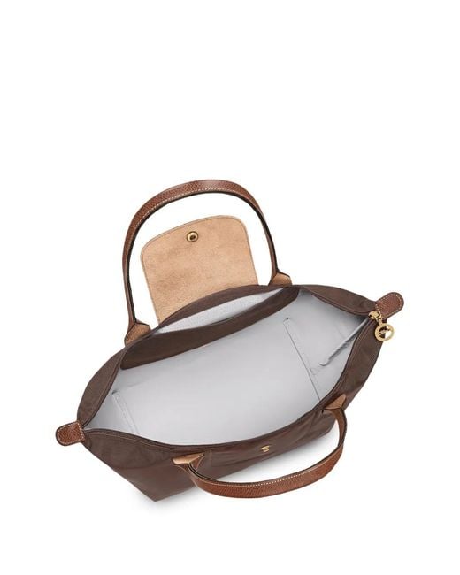 Longchamp Brown Le Pliage Original M Tote Bag