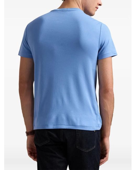 Polo Ralph Lauren Blue Logo T-Shirt for men