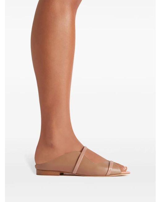 Malone Souliers Brown Norah Ballerina Shoes