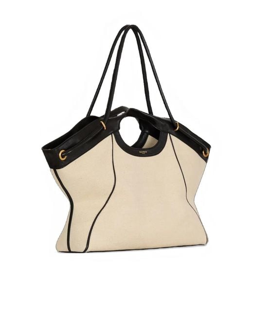 Balmain Natural Large Tote