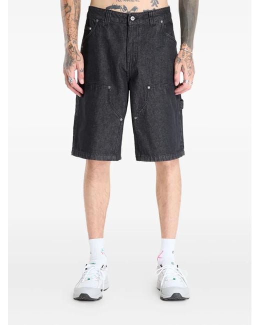 Dime Carpenter Denim Shorts in het Blue voor heren