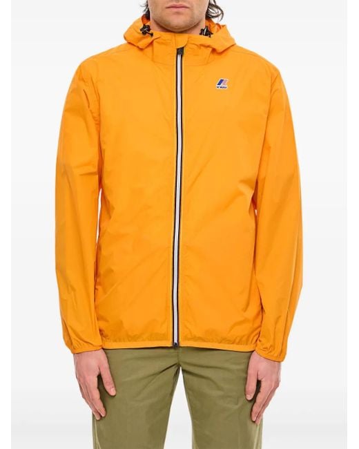K-Way Orange Veste Le Vrai 0.4 for men