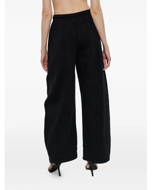 Alexander Wang Black Drawstring Trousers
