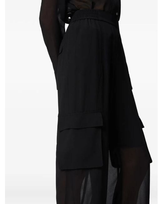 Pinko Casteggio Cargo Broek in het Black