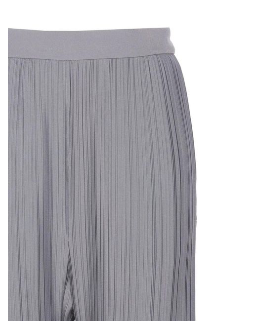 Lanvin Gray High-Waisted Straight Leg Trousers