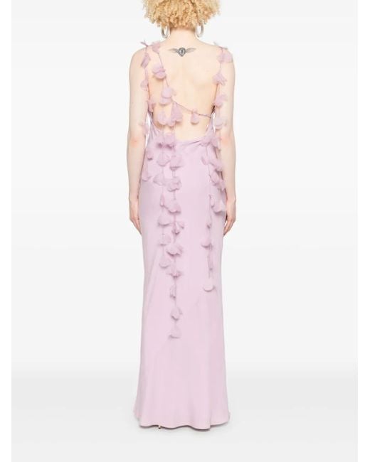 Cult Gaia Pink Nymeria Maxi Dress
