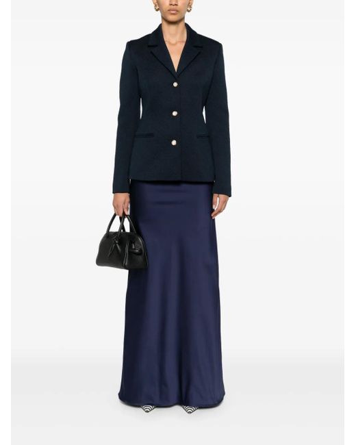 Casablanca Blue Single Breasted Jacket