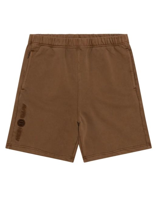 メンズ Aape By A Bathing Ape トラックショーツ Brown