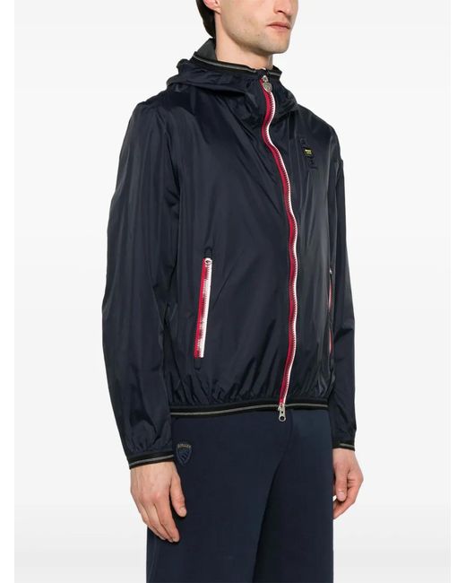 Blauer Blue Windproof Hidden Dodge Jacket for men