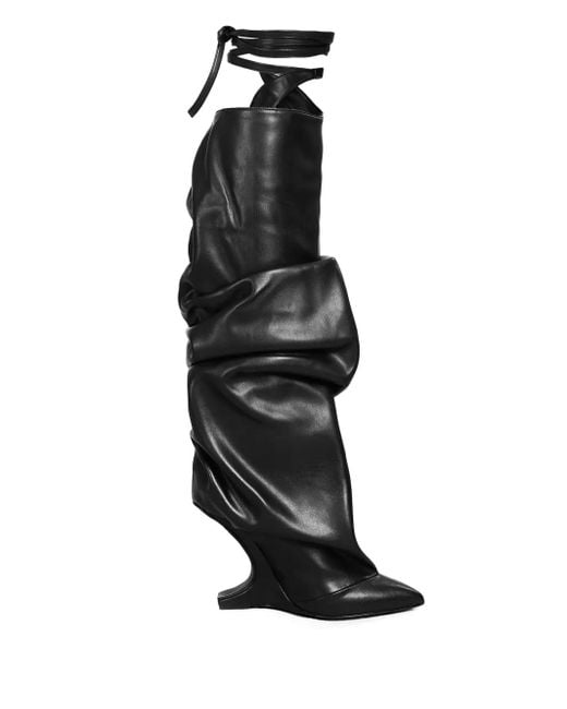 Nicolo' Beretta Black Leather Boots