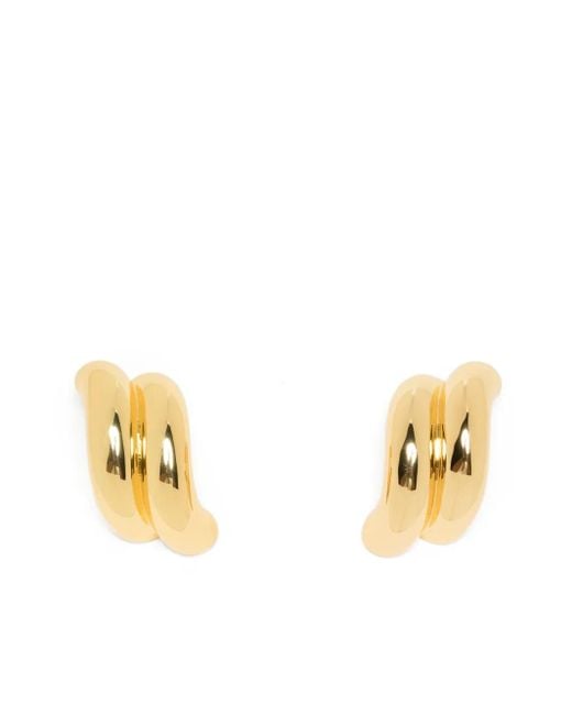 Orecchini Rope di Eddie Borgo in Metallic