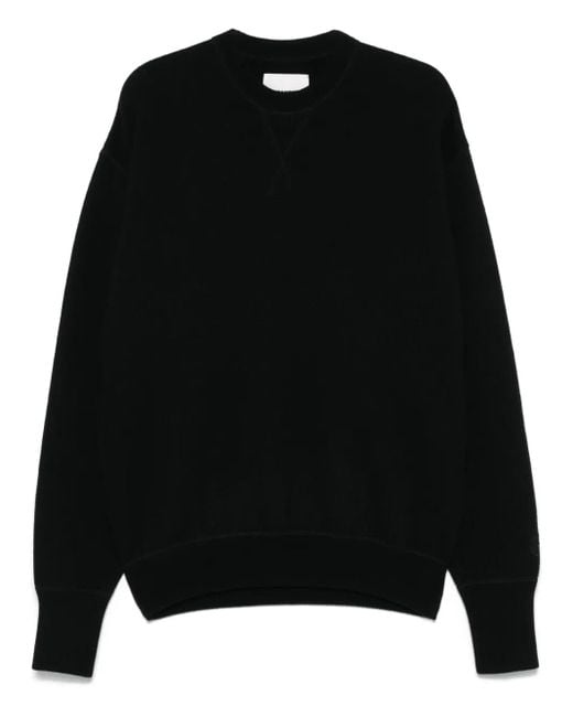 Jil Sander Black Cashmere Sweater for men