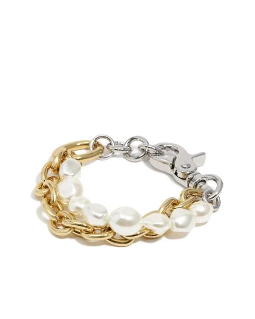Bimba Y Lola Metallic Kettenarmband im Layering-Look