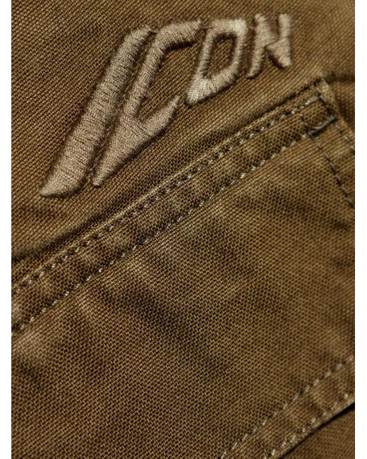 DSquared² Green Multi-Pocket Cargo Trousers for men