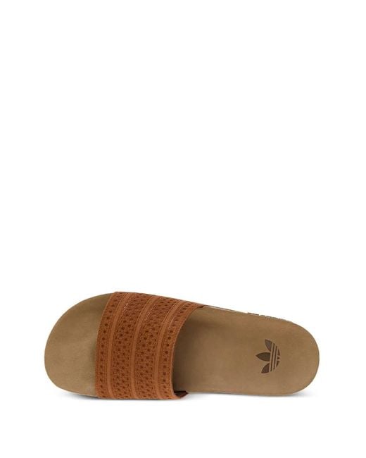 Adidas Brown Adilette Rs Sandals