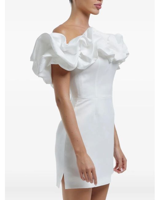 POST MERIDIEM Meringue ミニドレス White