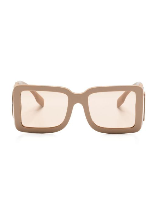 Burberry Natural Be4401u Shield-frame Sunglasses for men