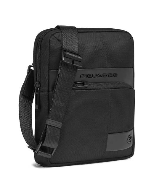 Piquadro Black W129 Crossbody Bag for men