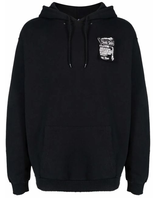 Sudadera Con Capucha Y Parche Raf Simons de hombre de color Blue