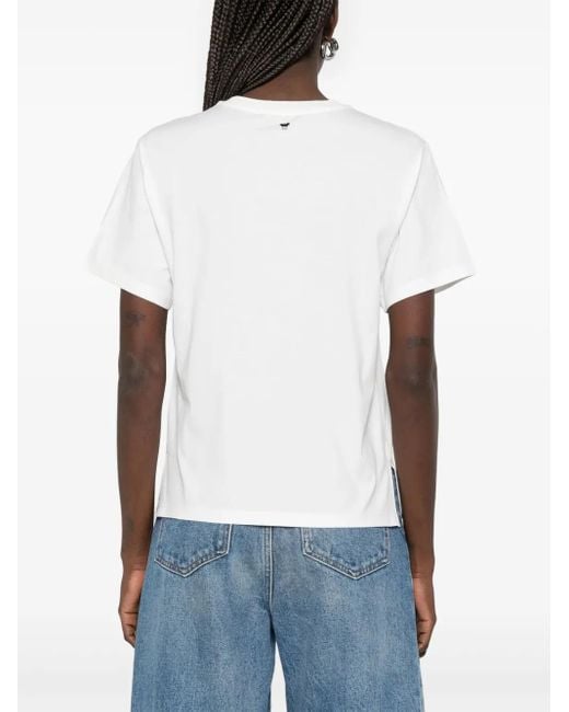 T-Shirt À Imprimé Graphique Weekend by Maxmara en coloris White