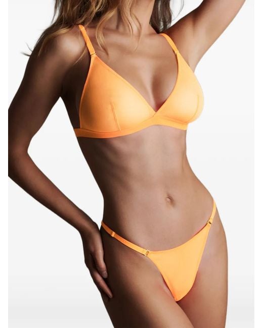 Maison Close Orange Corps À Corps Neon Triangle Bra