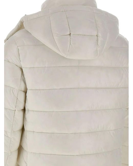 Cappotto Con Cappuccio Rimovibile di Save The Duck in Gray da Uomo