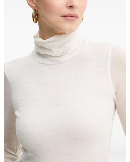 Liviana Conti White Ginevra Top