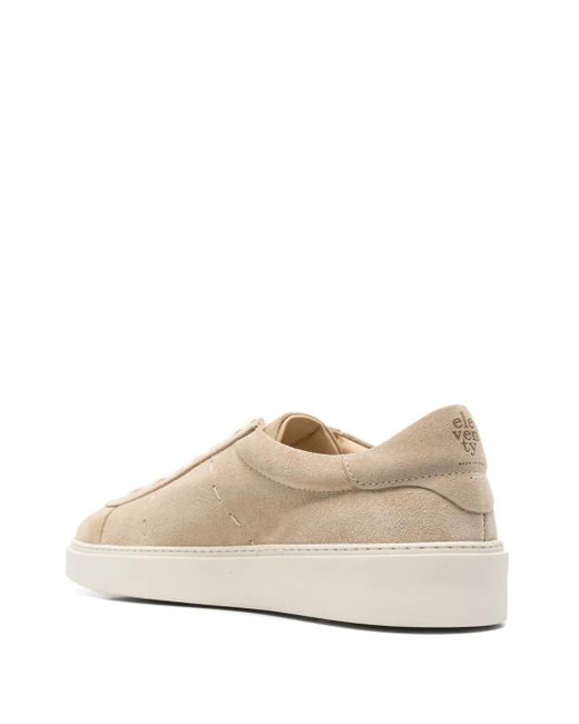 Eleventy Natural Suede Sneakers for men