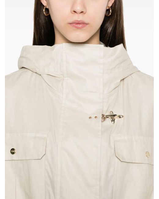 Fay Natural Hooded Parka