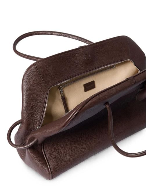 Jacquemus Brown The Large Turismo Bag