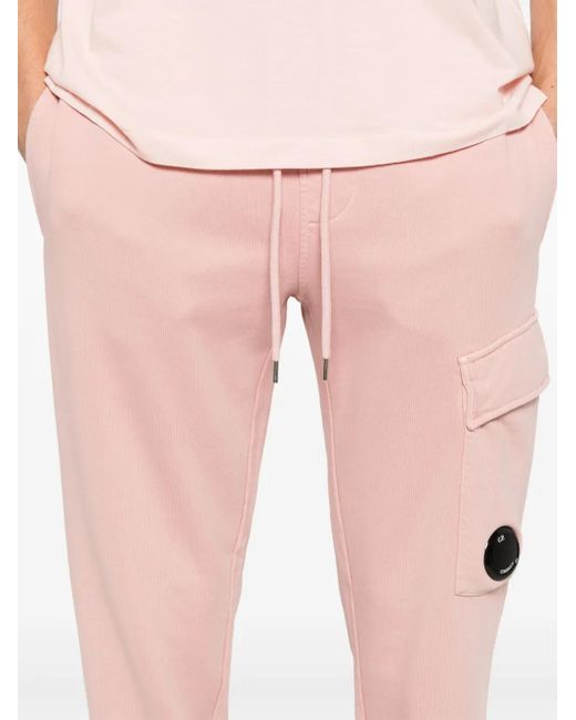 Pantalones de chándal con detalle Lens C P Company de hombre de color Pink