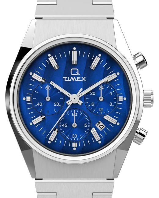 Timex Blue Falcon Eye Chronograph 40Mm for men