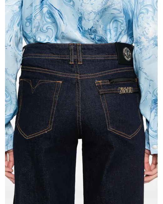 Versace Jeans Couture Blue Button Jeans
