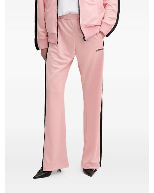 Fiorucci Pink Side-Stripe Trousers